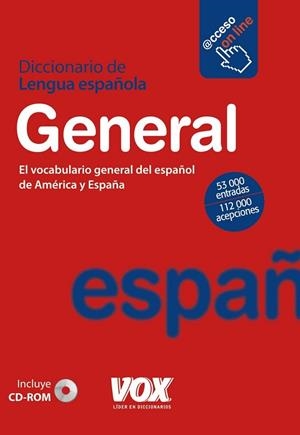 DICCIONARIO DE LENGUA ESPAÑOLA GENERAL + CD ROM | 9788499740003 | VV.AA. | Llibreria Drac - Librería de Olot | Comprar libros en catalán y castellano online