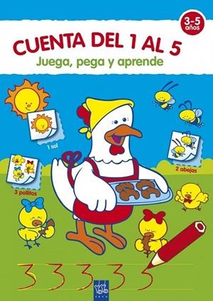 JUEGA, PEGA Y APRENDE: CUENTA DEL 1 AL 5 | 9788408098386 | VV.AA. | Llibreria Drac - Llibreria d'Olot | Comprar llibres en català i castellà online