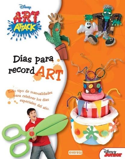 ART ATTACK DÍAS PARA RECORDART | 9788444146737 | WALT DISNEY COMPANY | Llibreria Drac - Llibreria d'Olot | Comprar llibres en català i castellà online