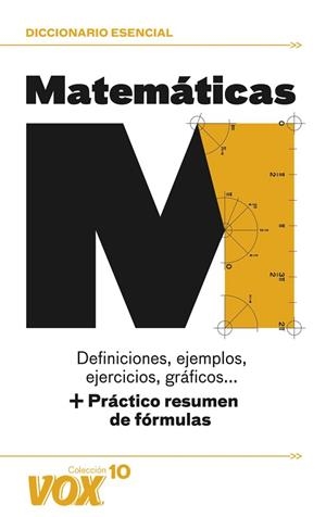 DICCIONARIO ESENCIAL  MATEMÁTICAS | 9788499740010 | Llibreria Drac - Librería de Olot | Comprar libros en catalán y castellano online