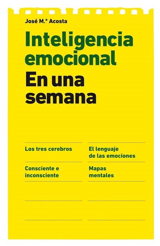 INTELIGENCIA EMOCIONAL EN UNA SEMANA | 9788498751673 | ACOSTA, JOSE Mª | Llibreria Drac - Librería de Olot | Comprar libros en catalán y castellano online