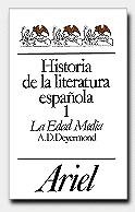 EDAD MEDIA.HISTORIA DE LA LITERATURA ESPAÐOLA VOL.1 | 9788434483057 | DEYERMOND, A.D. | Llibreria Drac - Librería de Olot | Comprar libros en catalán y castellano online