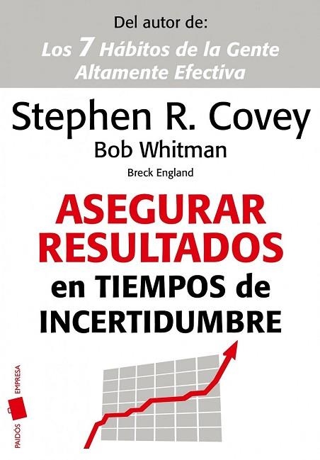 ASEGURAR RESULTADOS EN TIEMPOS DE INCERTIDUMBRE | 9788449325854 | WHITMAN, BOB / ENGLAND, BRECK | Llibreria Drac - Llibreria d'Olot | Comprar llibres en català i castellà online