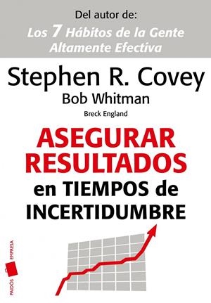 ASEGURAR RESULTADOS EN TIEMPOS DE INCERTIDUMBRE | 9788449325854 | WHITMAN, BOB / ENGLAND, BRECK | Llibreria Drac - Llibreria d'Olot | Comprar llibres en català i castellà online