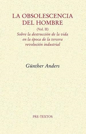 OBSOLESCENCIA DEL HOMBRE, LA | 9788492913930 | GUNTHER, ANDERS | Llibreria Drac - Librería de Olot | Comprar libros en catalán y castellano online