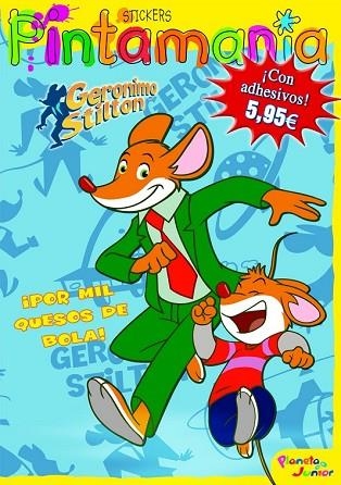 GERONIMO STILTON. POR MIL QUESOS DE BOLA (ADHESIVOS) | 9788408097815 | STILTON, GERONIMO | Llibreria Drac - Llibreria d'Olot | Comprar llibres en català i castellà online