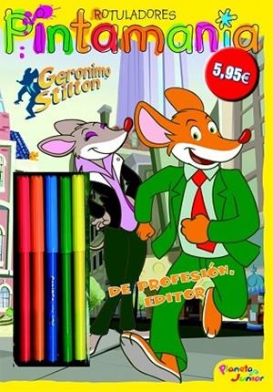 GERONIMO STILTON. DE PROFESION EDITOR (ROTULADORES) | 9788408098812 | STILTON, GERONIMO | Llibreria Drac - Llibreria d'Olot | Comprar llibres en català i castellà online