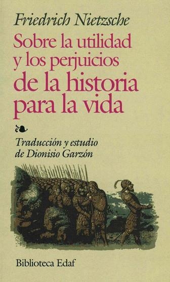 SOBRE LA UTILIDAD Y LOS PERJUICIOS DE LA HISTORIA PARA LA VI | 9788441407480 | NIETZSCHE, FRIEDRICH | Llibreria Drac - Llibreria d'Olot | Comprar llibres en català i castellà online
