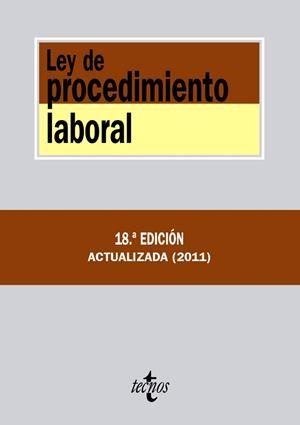 LEY DE PROCEDIMIENTO LABORAL 2011 | 9788430953660 | VV.AA. | Llibreria Drac - Librería de Olot | Comprar libros en catalán y castellano online