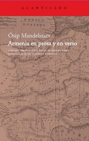 ARMENIA EN PROSA Y EN VERSO | 9788415277361 | MANDELSTAM, OSIP | Llibreria Drac - Librería de Olot | Comprar libros en catalán y castellano online