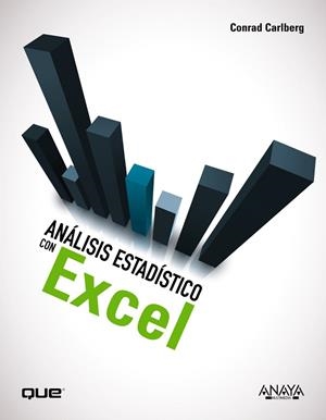 ANALISIS ESTADISTICO CON EXCEL | 9788441530263 | CARLBERG, CONRAD | Llibreria Drac - Librería de Olot | Comprar libros en catalán y castellano online