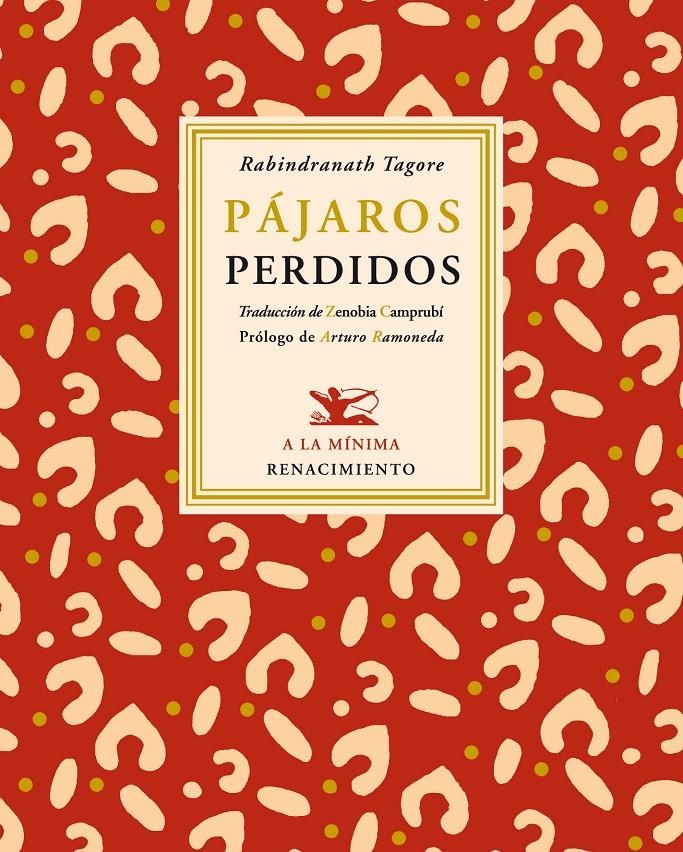 PÁJAROS PERDIDOS | 9788484726388 | TAGORE, RABINDRANATH (1861-1941) | Llibreria Drac - Librería de Olot | Comprar libros en catalán y castellano online