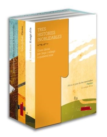 TRES HISTORIES INOBLIDABLES (PINOTXO+EL MAGIC D'OZ+ALICIA AL | 9788499304038 | VV.AA. | Llibreria Drac - Librería de Olot | Comprar libros en catalán y castellano online