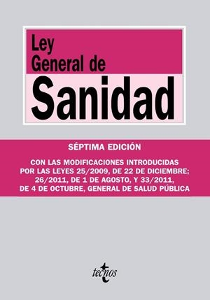 LEY GENERAL DE SANIDAD | 9788430954001 | VV.AA. | Llibreria Drac - Llibreria d'Olot | Comprar llibres en català i castellà online