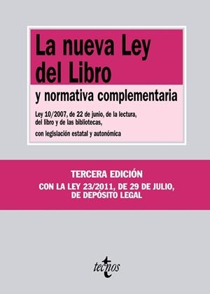 NUEVA LEY DEL LIBRO Y NORMATIVA COMPLEMENTARIA, LA | 9788430954025 | Llibreria Drac - Librería de Olot | Comprar libros en catalán y castellano online