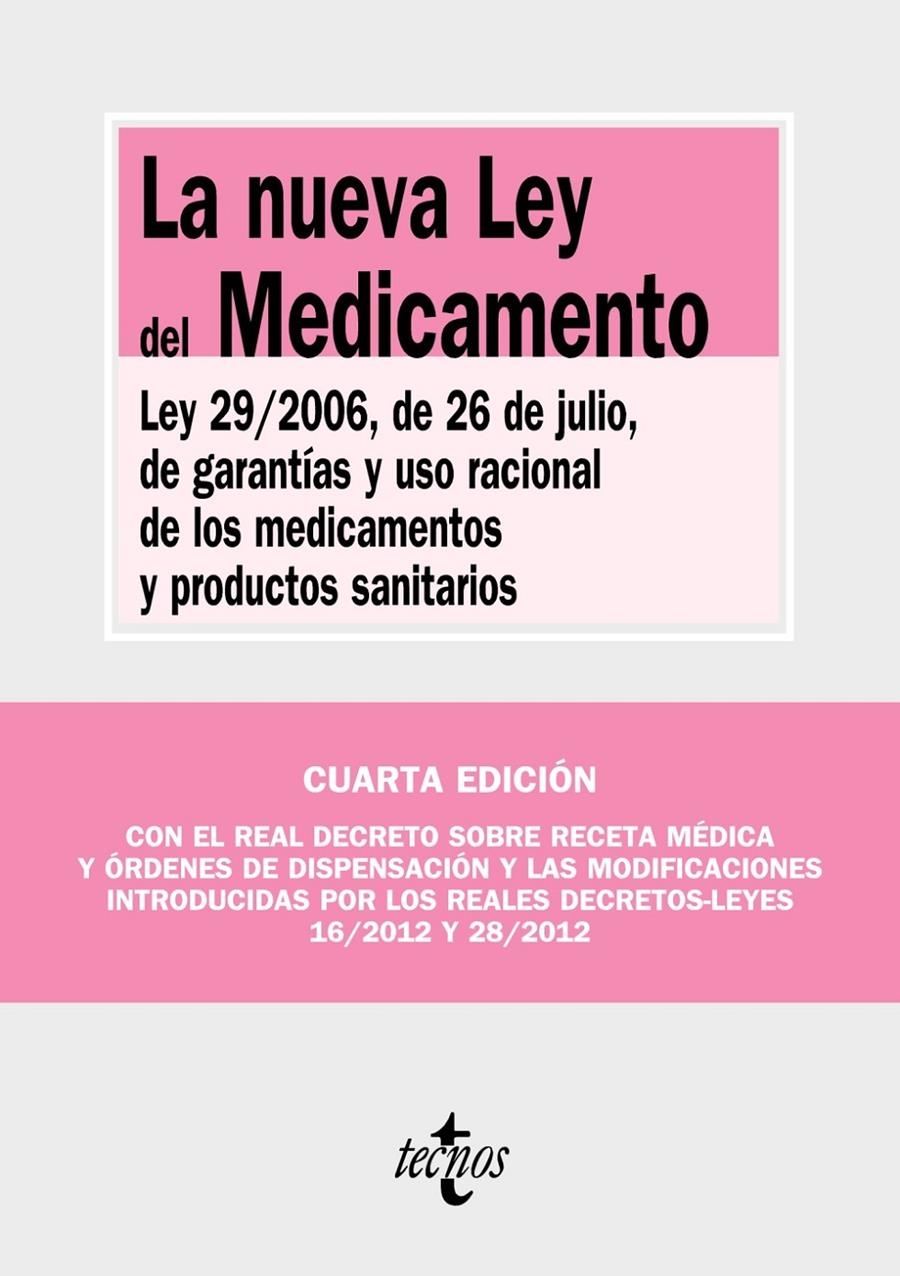 NUEVA LEY DEL MEDICAMENTO, LA | 9788430957439 | Llibreria Drac - Librería de Olot | Comprar libros en catalán y castellano online