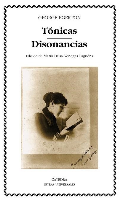 TÓNICAS  DISONANCIAS | 9788437630878 | EGERTON, GEORGE | Llibreria Drac - Llibreria d'Olot | Comprar llibres en català i castellà online