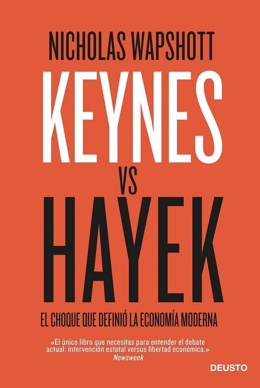 KEYNES VS HAYEK | 9788423414000 | WAPSHOTT, NICHOLAS | Llibreria Drac - Librería de Olot | Comprar libros en catalán y castellano online