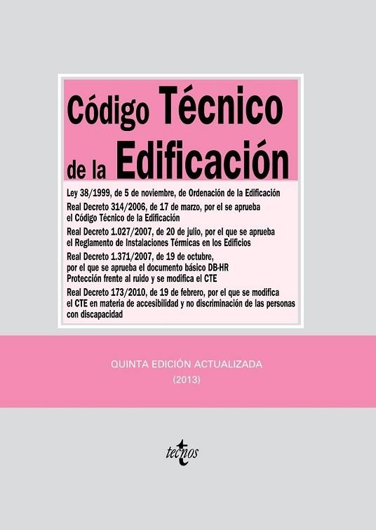 CODIGO TECNICO DE LA EDIFICACION | 9788430957392 | EDITORIAL TECNOS | Llibreria Drac - Librería de Olot | Comprar libros en catalán y castellano online
