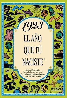 1923 EL AÑO QUE TU NACISTE | 9788488907608 | COLLADO BASCOMPTE, ROSA | Llibreria Drac - Librería de Olot | Comprar libros en catalán y castellano online