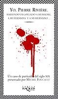 YO PIERRE RIVIERE | 9788483107300 | FOUCAULT, MICHEL | Llibreria Drac - Llibreria d'Olot | Comprar llibres en català i castellà online