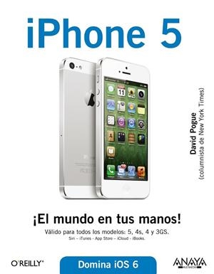 IPHONE 5 | 9788441533332 | POGUE, DAVID | Llibreria Drac - Llibreria d'Olot | Comprar llibres en català i castellà online