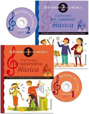 JUGUEMOS CON LA MUSICA 2 VOLUMS+2 CD | 9788434233010 | CABACÉS, ROSER/VILAPLANA, ELISABET/CLARIANA, ANNA | Llibreria Drac - Librería de Olot | Comprar libros en catalán y castellano online