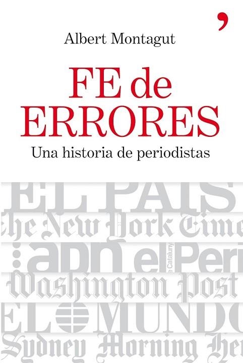 FE DE ERRORES | 9788484607632 | MONTAGUT MARTÍNEZ, ALBERT | Llibreria Drac - Librería de Olot | Comprar libros en catalán y castellano online