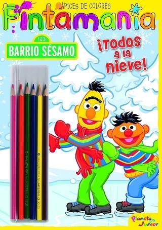 PINTAMANIA LAPICES DE COLORES.TODOS A LA NIEVE | 9788408084921 | VV.AA | Llibreria Drac - Librería de Olot | Comprar libros en catalán y castellano online