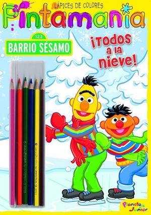 PINTAMANIA LAPICES DE COLORES.TODOS A LA NIEVE | 9788408084921 | VV.AA | Llibreria Drac - Librería de Olot | Comprar libros en catalán y castellano online