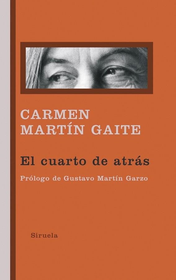 CUARTO DE ATRAS, EL | 9788498412635 | MARTIN,CARMEN | Llibreria Drac - Llibreria d'Olot | Comprar llibres en català i castellà online