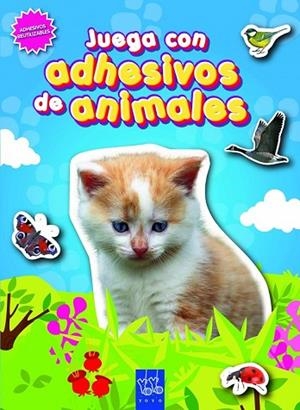 JUEGA CON ADHESIVOS DE ANIMALES (AZUL) | 9788408090076 | VV.AA. | Llibreria Drac - Librería de Olot | Comprar libros en catalán y castellano online