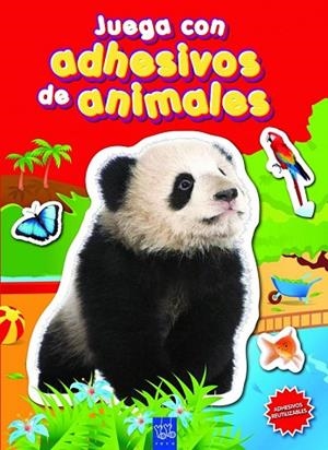 JUEGA CON ADHESIVOS DE ANIMALES (ROJO) | 9788408090083 | VV.AA. | Llibreria Drac - Librería de Olot | Comprar libros en catalán y castellano online