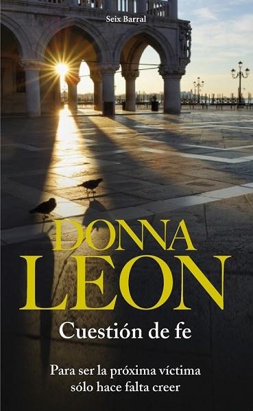 CUESTION DE FE | 9788432228605 | LEON, DONNA | Llibreria Drac - Librería de Olot | Comprar libros en catalán y castellano online