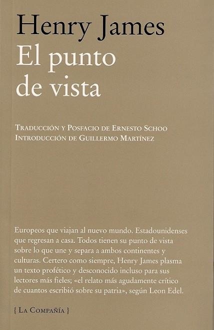 PUNTO DE VISTA, EL | 9788483930502 | JAMES, HENRY | Llibreria Drac - Librería de Olot | Comprar libros en catalán y castellano online