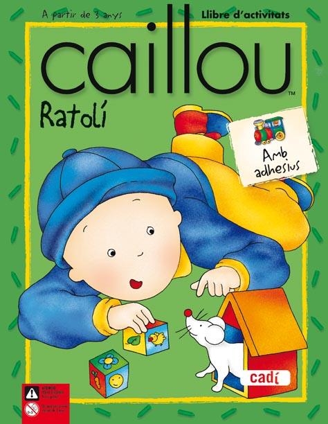 RATOLI LLIBRE D'ACTIVITATS CAILLOU | 9788447460380 | VV.AA. | Llibreria Drac - Librería de Olot | Comprar libros en catalán y castellano online