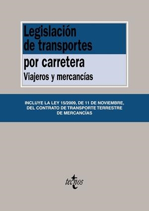 LEGISLACIÓN DE TRANSPORTES POR CARRETERA | 9788430950454 | Llibreria Drac - Librería de Olot | Comprar libros en catalán y castellano online