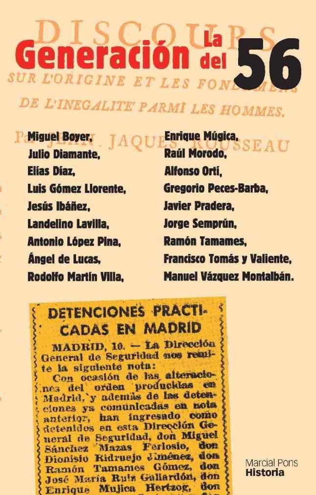 GENERACION DEL 56, LA | 9788492820153 | VV.AA. | Llibreria Drac - Librería de Olot | Comprar libros en catalán y castellano online