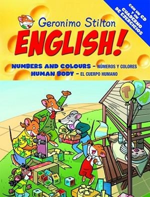 STILTON PACK INGLES 1. NUMBERS AND COLOURS - HUMAN BODY | 9788408093619 | STILTON, GERONIMO | Llibreria Drac - Llibreria d'Olot | Comprar llibres en català i castellà online