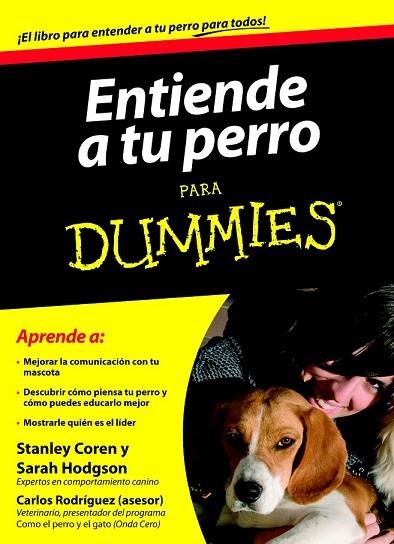 ENTIENDE A TU PERRO PARA DUMMIES | 9788432920752 | STANLEY COREN/SARAH HODGSON | Llibreria Drac - Librería de Olot | Comprar libros en catalán y castellano online