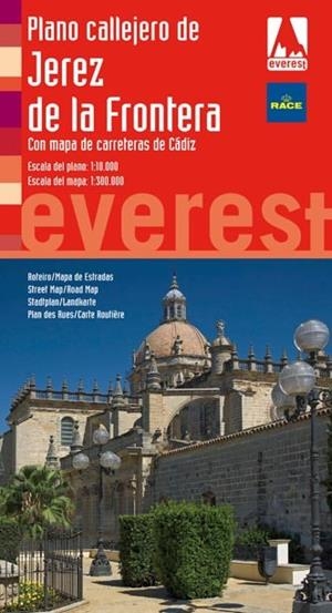 PLANO CALLEJERO DE JEREZ DE LA FRONTERA | 9788444131290 | CARTOGRAFÍA EVEREST | Llibreria Drac - Librería de Olot | Comprar libros en catalán y castellano online