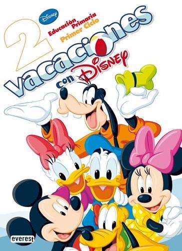 VACACIONES CON DISNEY 2 EDUCACION PRIMARIA. PRIMER CICLO | 9788424116521 | WALT DISNEY COMPANY | Llibreria Drac - Librería de Olot | Comprar libros en catalán y castellano online