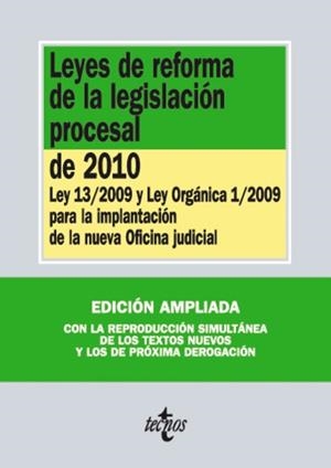 LEY DE REFORMA DE LA LEGISLACION PROCESAL DE 2010 | 9788430950362 | AA.VV. | Llibreria Drac - Librería de Olot | Comprar libros en catalán y castellano online