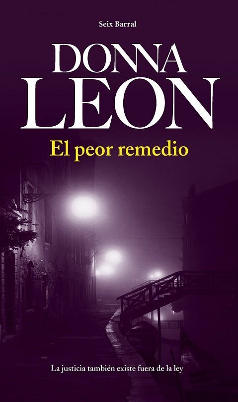 PEOR REMEDIO, EL | 9788432228803 | LEON, DONNA | Llibreria Drac - Librería de Olot | Comprar libros en catalán y castellano online