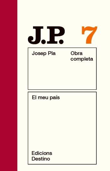 MEU PAIS, EL | 9788497101479 | PLA, JOSEP | Llibreria Drac - Librería de Olot | Comprar libros en catalán y castellano online