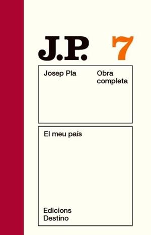 MEU PAIS, EL | 9788497101479 | PLA, JOSEP | Llibreria Drac - Librería de Olot | Comprar libros en catalán y castellano online