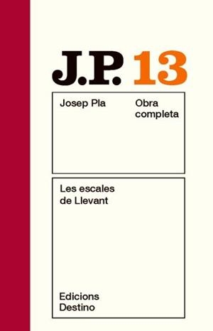 ESCALES DE LLEVANT, LES | 9788497101530 | PLA, JOSEP | Llibreria Drac - Librería de Olot | Comprar libros en catalán y castellano online