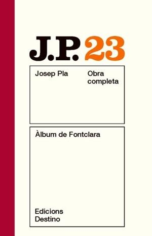 ALBUM DE FONTCLARA | 9788497101639 | PLA, JOSEP | Llibreria Drac - Llibreria d'Olot | Comprar llibres en català i castellà online