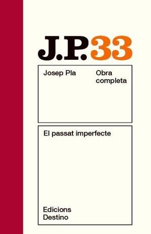 PASSAT IMPERFECTE, EL | 9788497101738 | PLA, JOSEP | Llibreria Drac - Llibreria d'Olot | Comprar llibres en català i castellà online