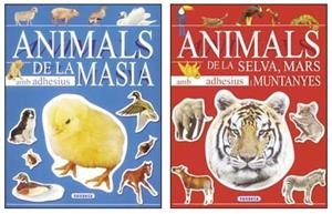 ANIMALS AMB ADHESIUS | 9788430525737 | VV.AA. | Llibreria Drac - Llibreria d'Olot | Comprar llibres en català i castellà online